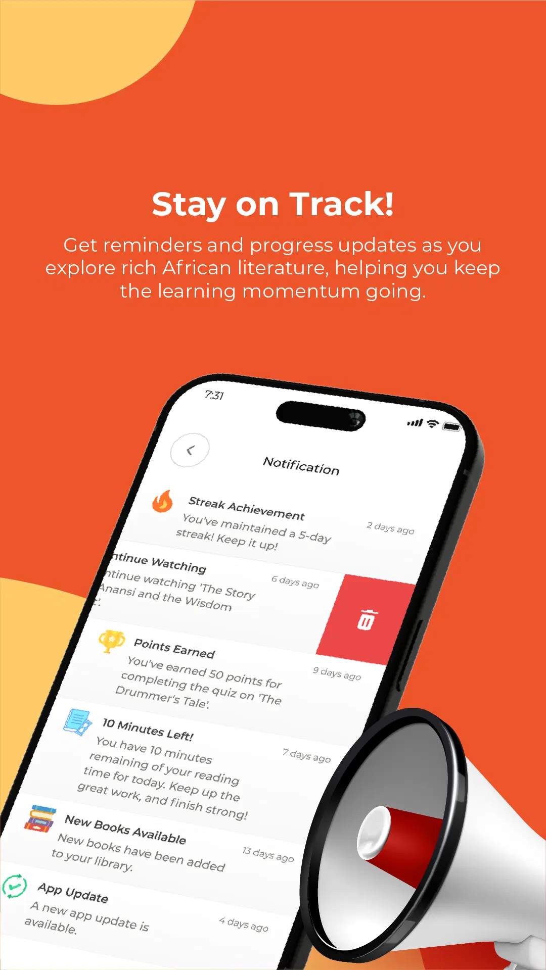 Stay on Track!
